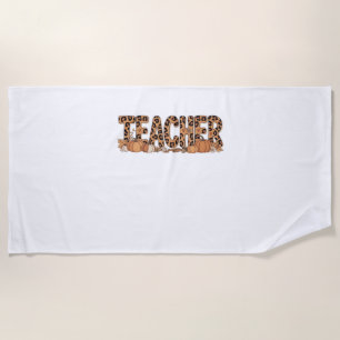 teacher Oversized T-Shirt Beach Towel