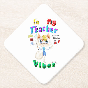 Teacher Paper Coaster