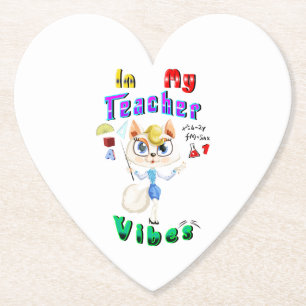 Teacher Paper Coaster