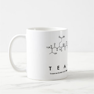 Teacher peptide word mug