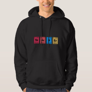 Teacher Periodic Table Hoodie