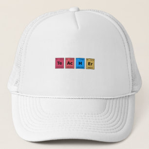 Teacher Periodic Table Trucker Hat