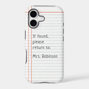 Teacher Personalised Name