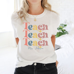 Teacher Personalised Name T-Shirt