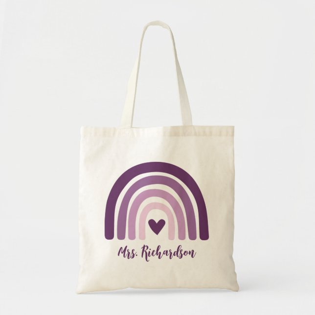 Teacher Personalised Tote Bag (Front)