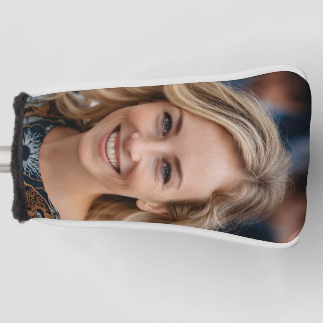 Teacher Photo Customize Personalize Golf Head Cover (Front)