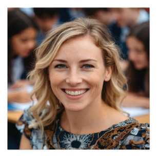 Teacher Photo Customize Personalize Print