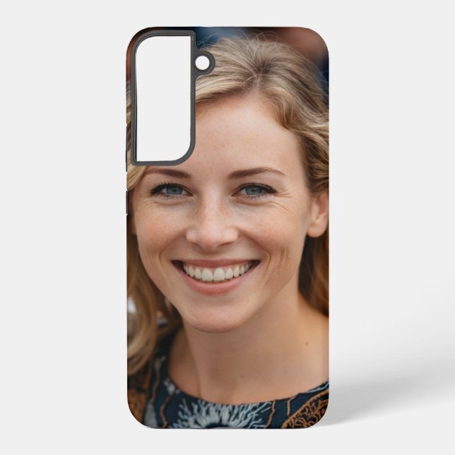 Teacher Photo Customize Personalize Samsung Galaxy S22+ Case (Back)