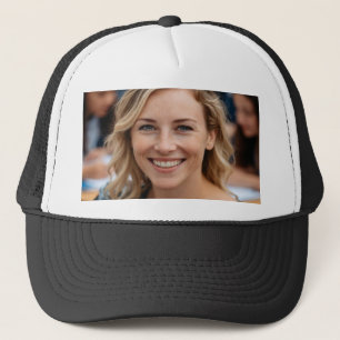 Teacher Photo Customize Personalize Trucker Hat