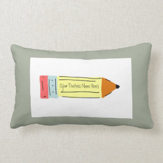 Teacher Pillow Pencil