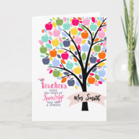 Teacher plant seeds apple Tree thank you gift