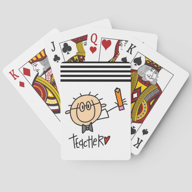 Teacher Playing Cards (Back)