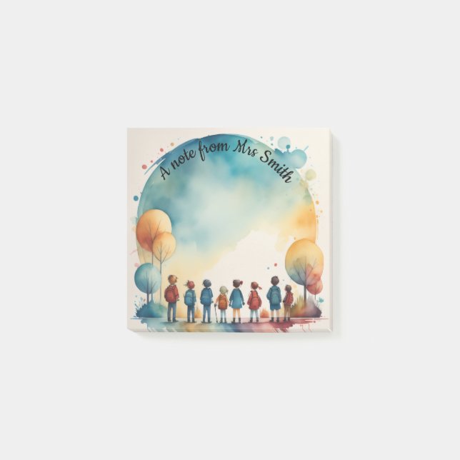 teacher post-it post-it notes (Front)