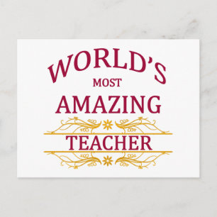 Teacher Postcard
