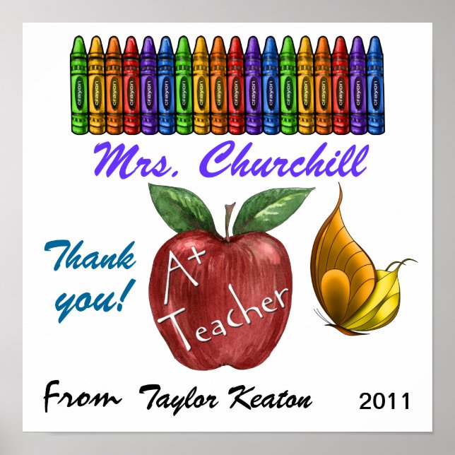 Teacher Poster -  SRF (Front)