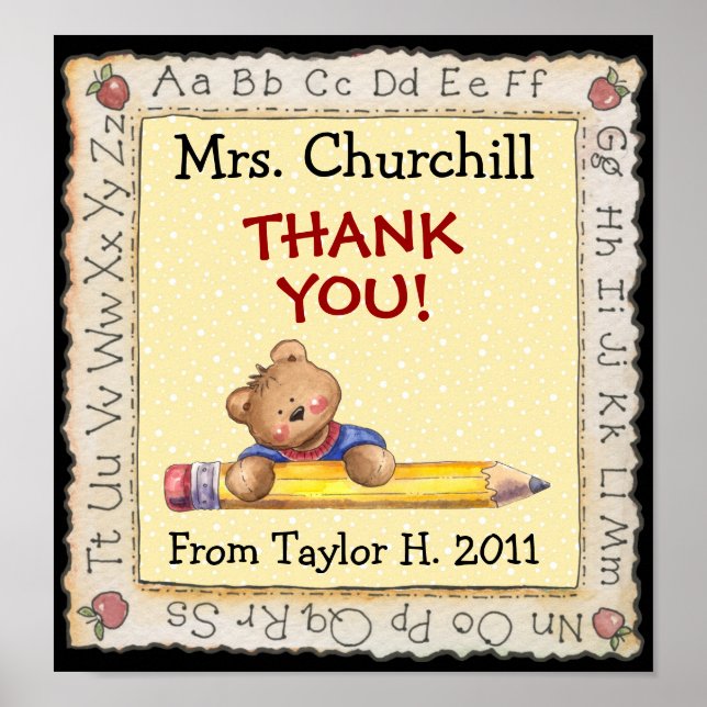 Teacher Poster -  SRF (Front)