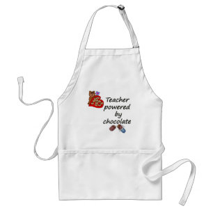Teacher powered by Chocolate Standard Apron