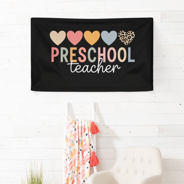 Teacher Preschool Back to School  Banner (Insitu)