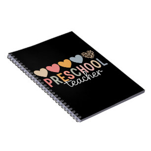 Teacher Preschool Back to School Notebook