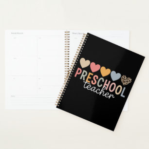 Teacher Preschool Back to School  Planner