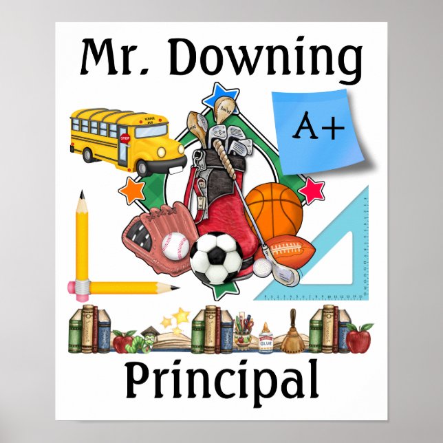 Teacher - Principal Poster - SRF (Front)