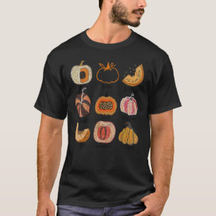 Teacher Pumpkin Teach Love Inspire Trick Or Teach  T-Shirt