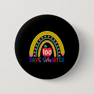 Teacher Quote 100 Days Of School Teacher And Stude 6 Cm Round Badge