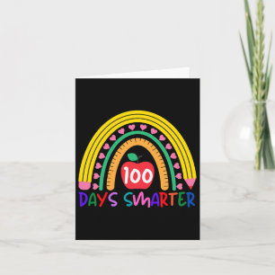 Teacher Quote 100 Days Of School Teacher And Stude Card