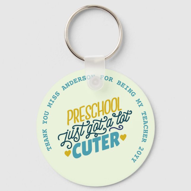 Teacher Quotes Appreciation Retirement Farewell    Key Ring (Front)