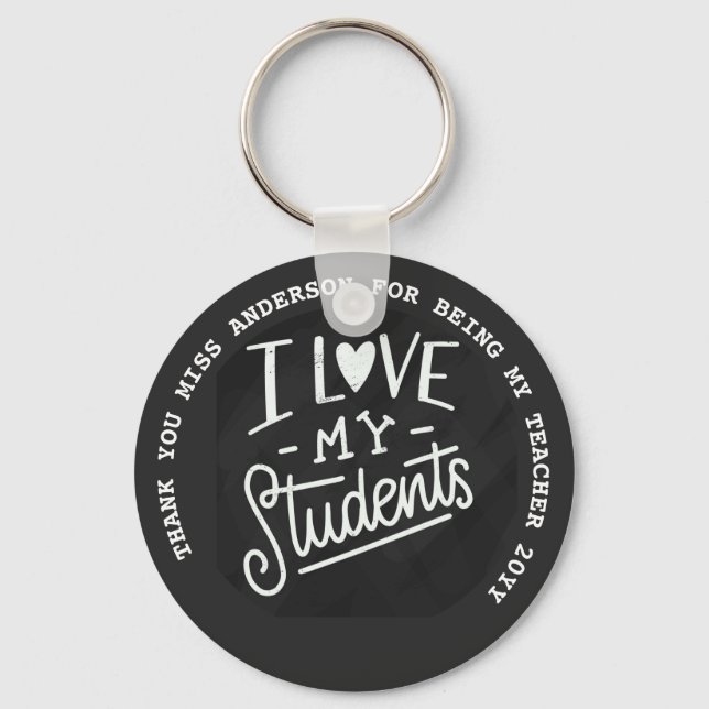 Teacher Quotes Appreciation Retirement Farewell    Key Ring (Front)