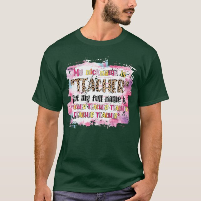 Teacher quotes gift T-Shirt (Front)