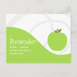 Teacher Reminder Postcard