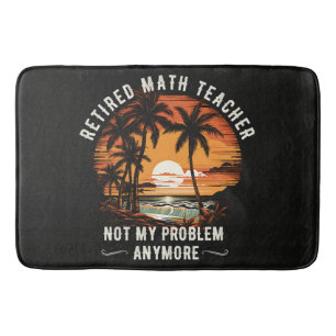 Teacher Retirement Class Of 2026 Teacher's day Bath Mat