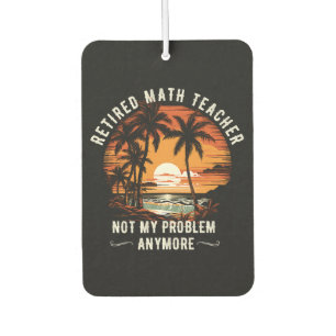 Teacher Retirement Class Of 2026 Teacher's day Car Air Freshener