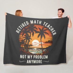 teacher retirement class of 2026 teacher's day fleece blanket