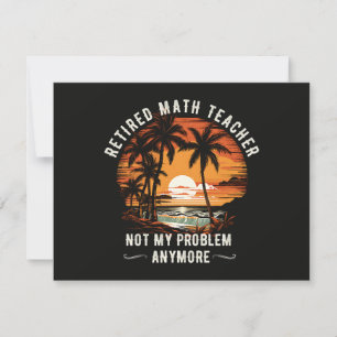 Teacher Retirement Class Of 2026 Teacher's day Invitation
