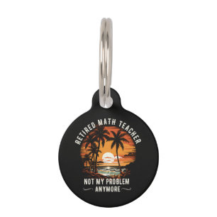 Teacher Retirement Class Of 2026 Teacher's day Pet Tag