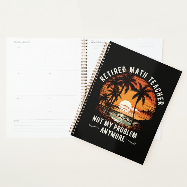 Teacher Retirement Class Of 2026 Teacher's day Planner (Display)