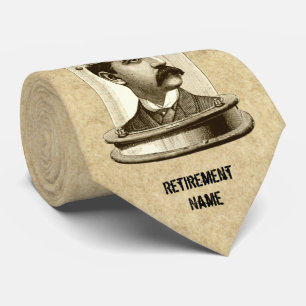 Teacher retirement gift Personalised Tie