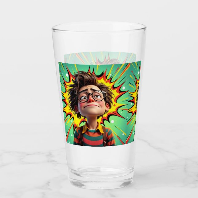 Teacher’s Cheeky Triumph Glass (Front)