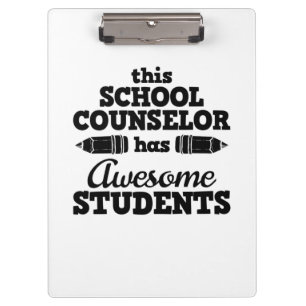 Teacher School Counsellor Clipboard