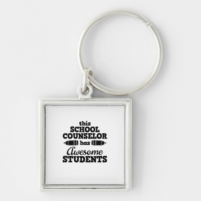 Teacher School Counsellor Key Ring (Front)
