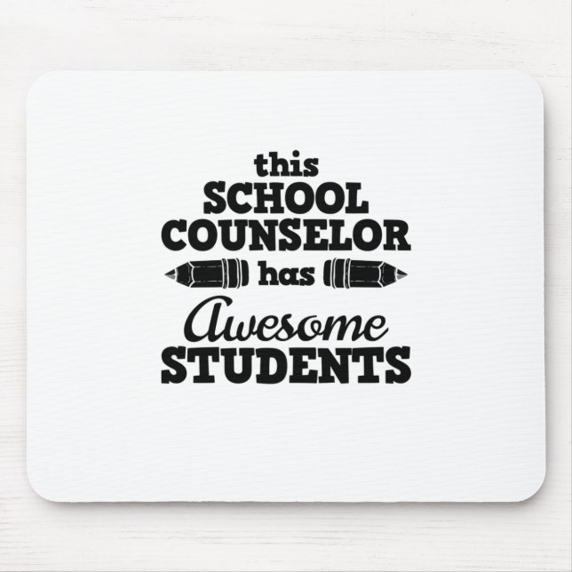 Teacher School Counsellor Mouse Pad (Front)