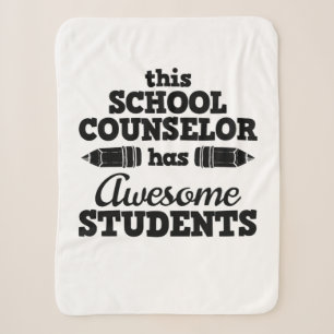Teacher School Counsellor Sherpa Blanket