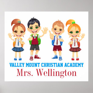 Teacher School Poster - SRF