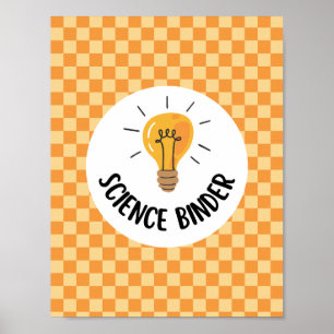 teacher science binder insert or classroom poster