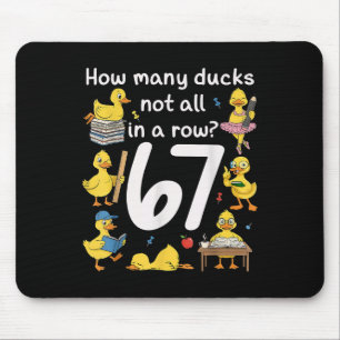 Teacher Six Seven Meme 67 Funny Teacher Duck In A Mouse Pad