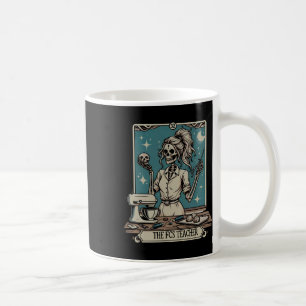 Teacher Skeleton Halloween Family And Consumer Sci Coffee Mug