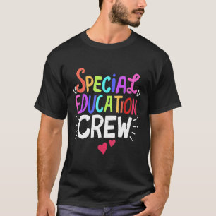 Teacher - SPED Teacher Special Education Crew - Pr T-Shirt