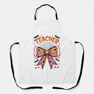 Teacher Spooky Halloween Apron